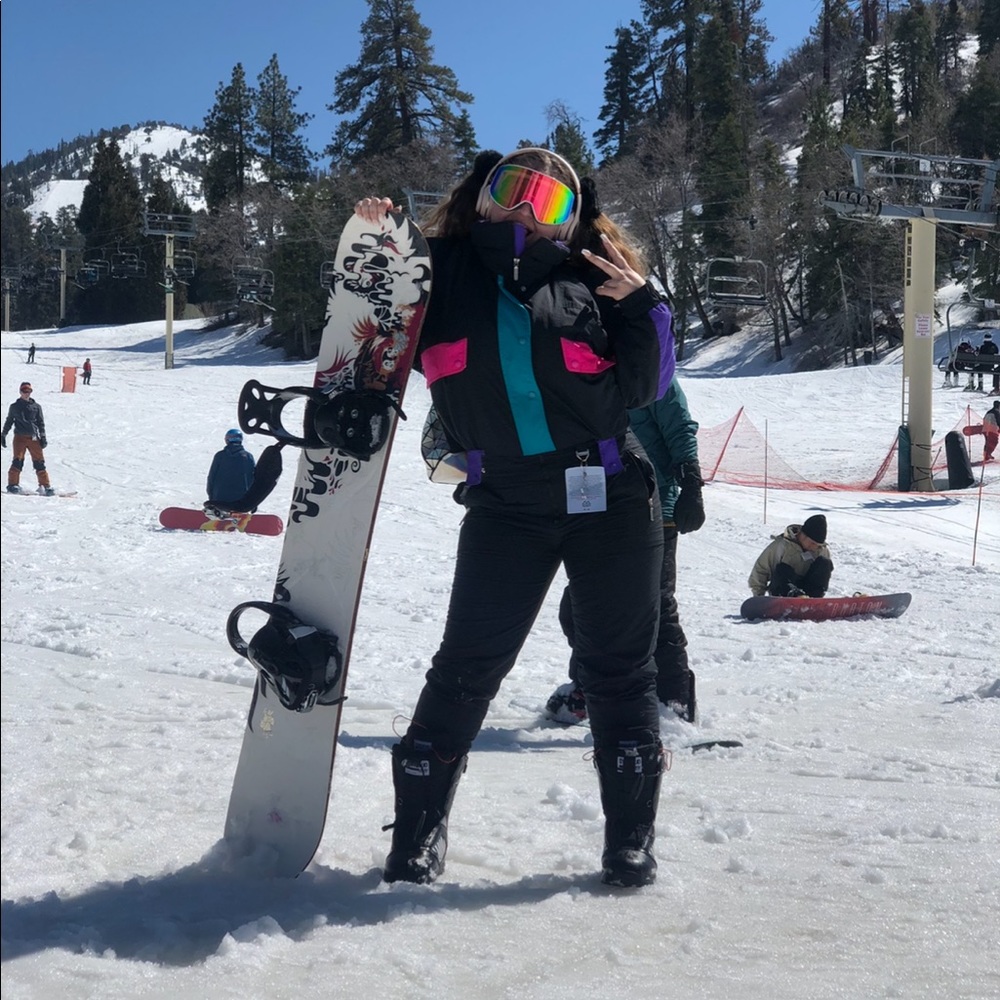 Vintage ski suit snowsuit